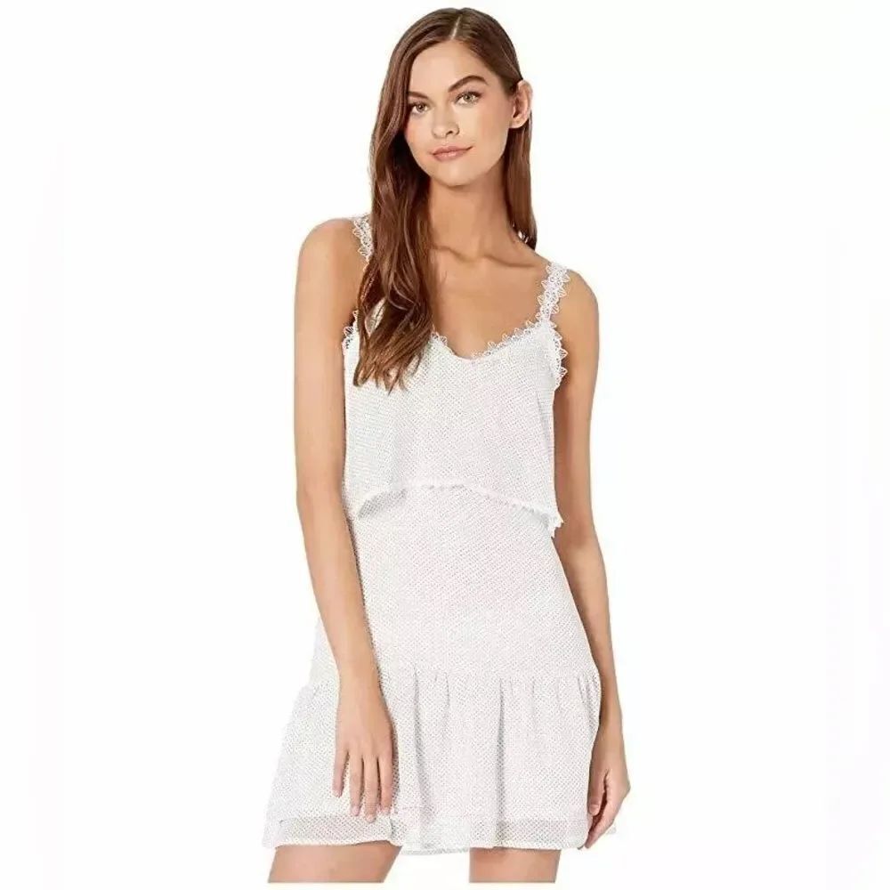 BB Dakota Ivory Without A Dot Mini Dress